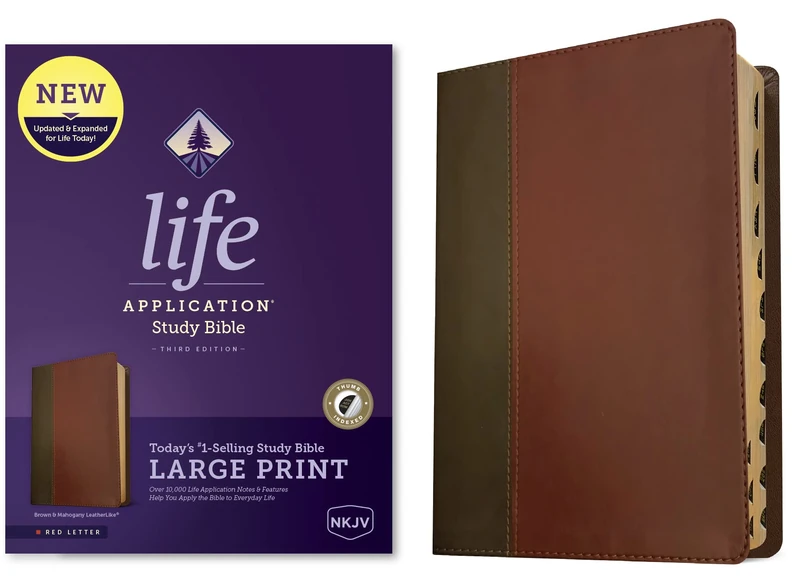 Tyndale NKJV Life Application Study Bible - Large Print - Image 1