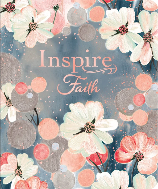 Inspire Faith Bible NLT, Filament Enabled Edition (Leatherlike, Watercolor Garden): The Bible for Coloring & Creative Journaling