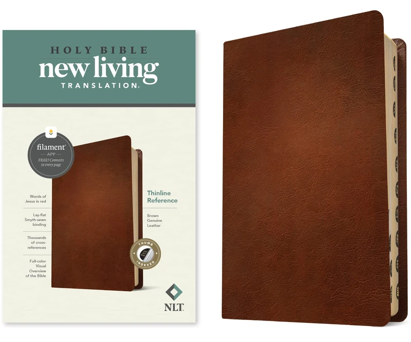 Tyndale NLT Thinline Reference Bible - Filament Enabled Edition - Image 1