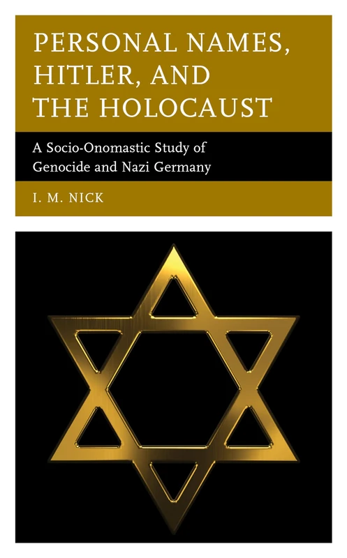 Lexington Books - Personal Names, Hitler, and the Holocaust