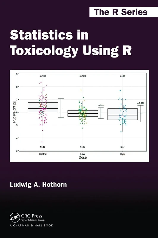 Statistics in Toxicology Using R (Chapman & Hall/CRC The R Series)