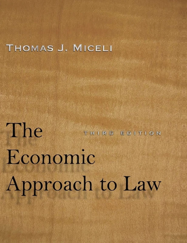 The Economic Approach to Law, Third Edition - Image 1