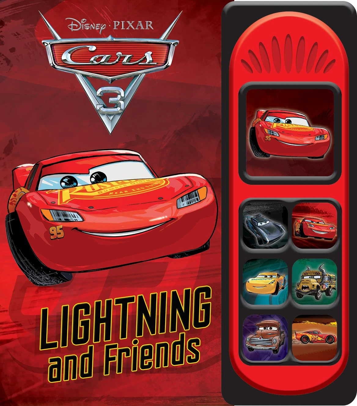 Disney Pixar Cars 3 - Lightning McQueen and Friends Little Sound Book - Play-a-Sound - PI Kids (Play-A-Song)
