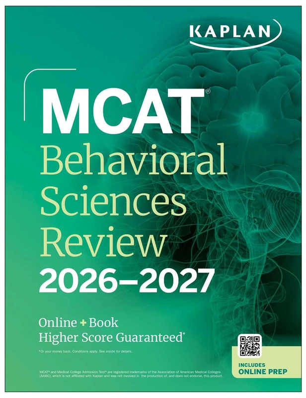 MCAT Behavioral Sciences Review 2026-2027: Online + Book (Kaplan Test Prep) - Image 1