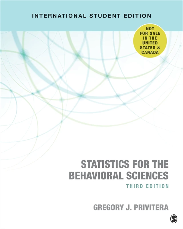 Sage Statistics for the Behavioral Sciences - Greg Privitera - Image 1