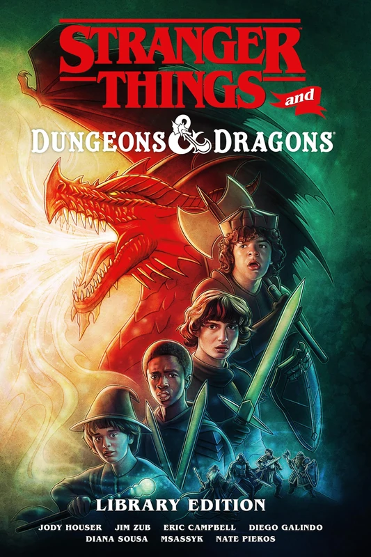 Dark Horse Comics Stranger Things and Dungeons & Dragons Library - Image 1