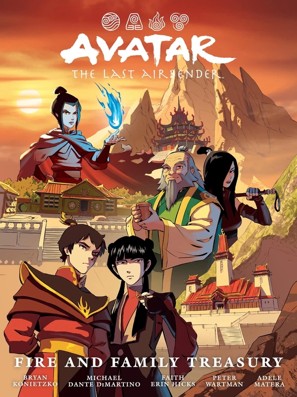Avatar: The Last Airbender--Fire and Family Treasury Library Edition