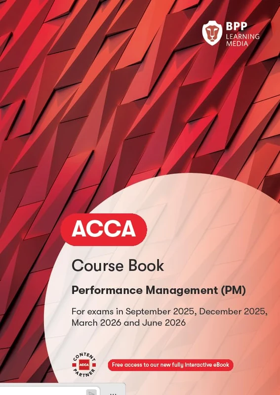 ACCA Performance Management: Course Book