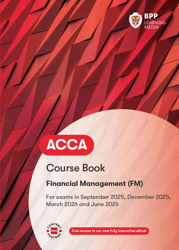 BPP Learning Media ACCA Financial Management Course Book