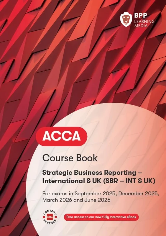 ACCA Strategic Business Reporting: Course Book