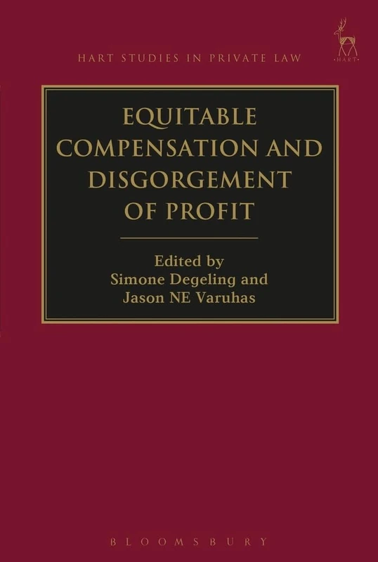 Equitable Compensation and Disgorgement of Profit (Hart Studies in Private Law) - Image 1