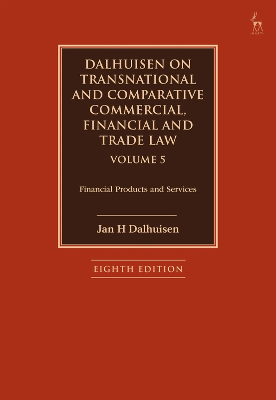 Hart Publishing Dalhuisen on Financial Products and Services
