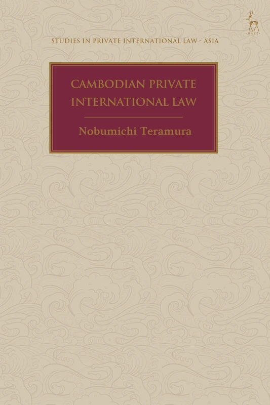 Hart Publishing Cambodian Private International Law Book - Image 1
