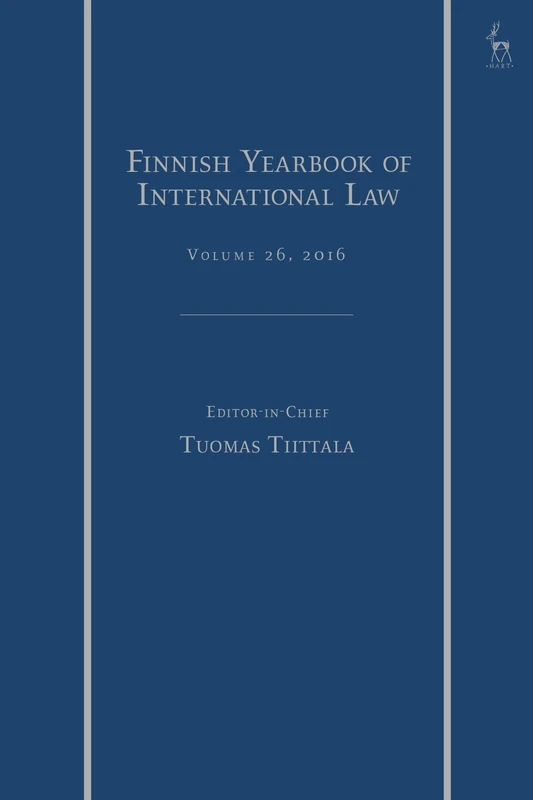Hart Publishing - The Finnish Yearbook of International Law, Vol 26