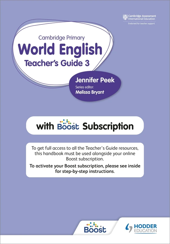 Cambridge Primary World English Teacher's Guide Stage 3 with Boost Subscription: For English as a Second Language