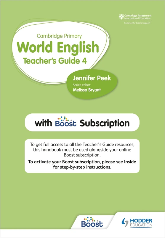 Cambridge Primary World English Teacher's Guide Stage 4 with Boost Subscription: For English as a Second Language