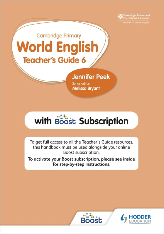 Cambridge Primary World English Teacher's Guide Stage 6 with Boost Subscription: For English as a Second Language