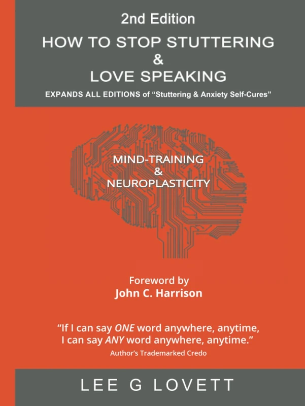 HOW TO STOP STUTTERING & LOVE SPEAKING: EXPANDS ALL EDITIONS of "Stuttering & Anxiety Self-Cures" 2023