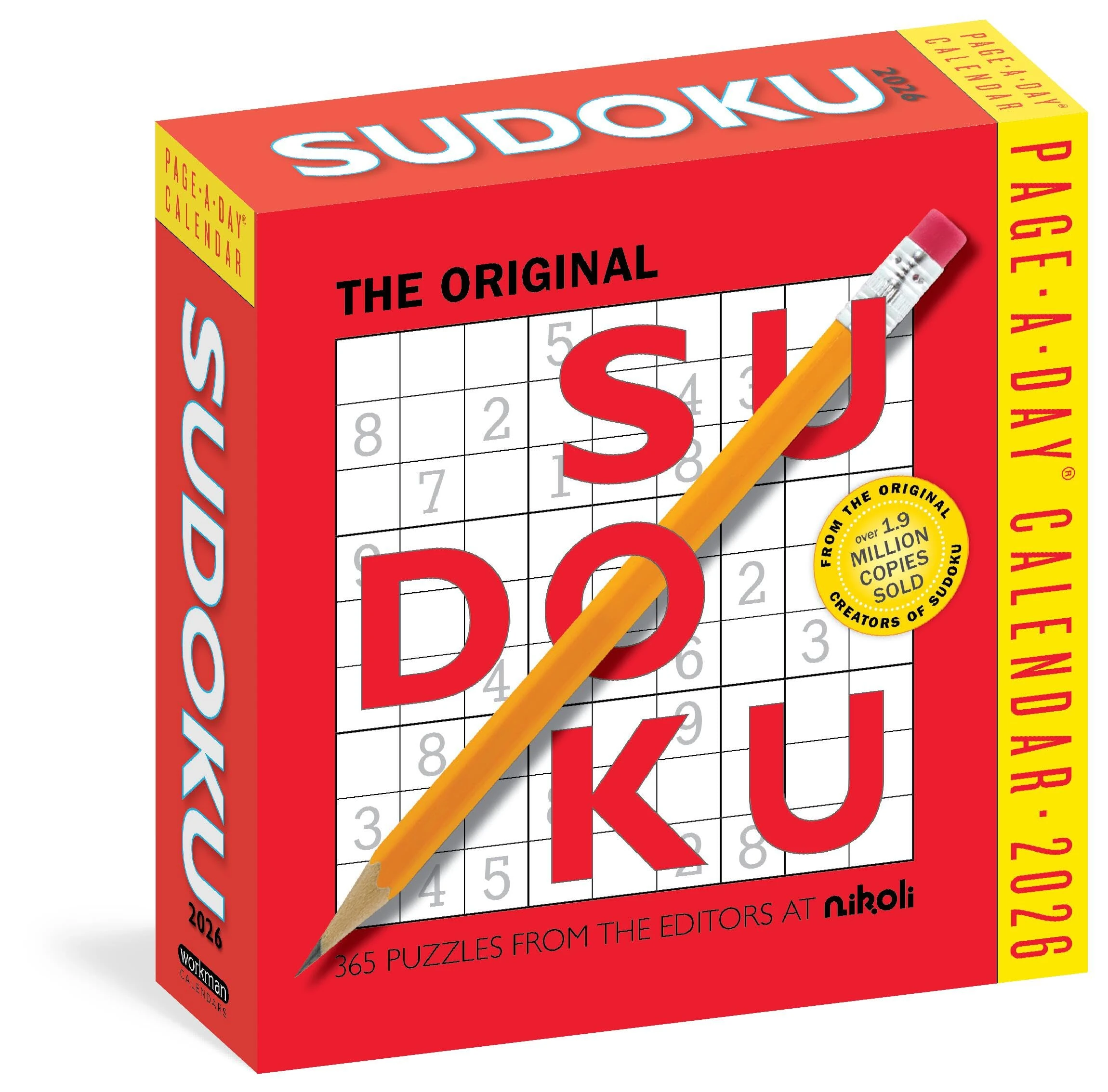 Original Sudoku Page-A-Day® Calendar 2026