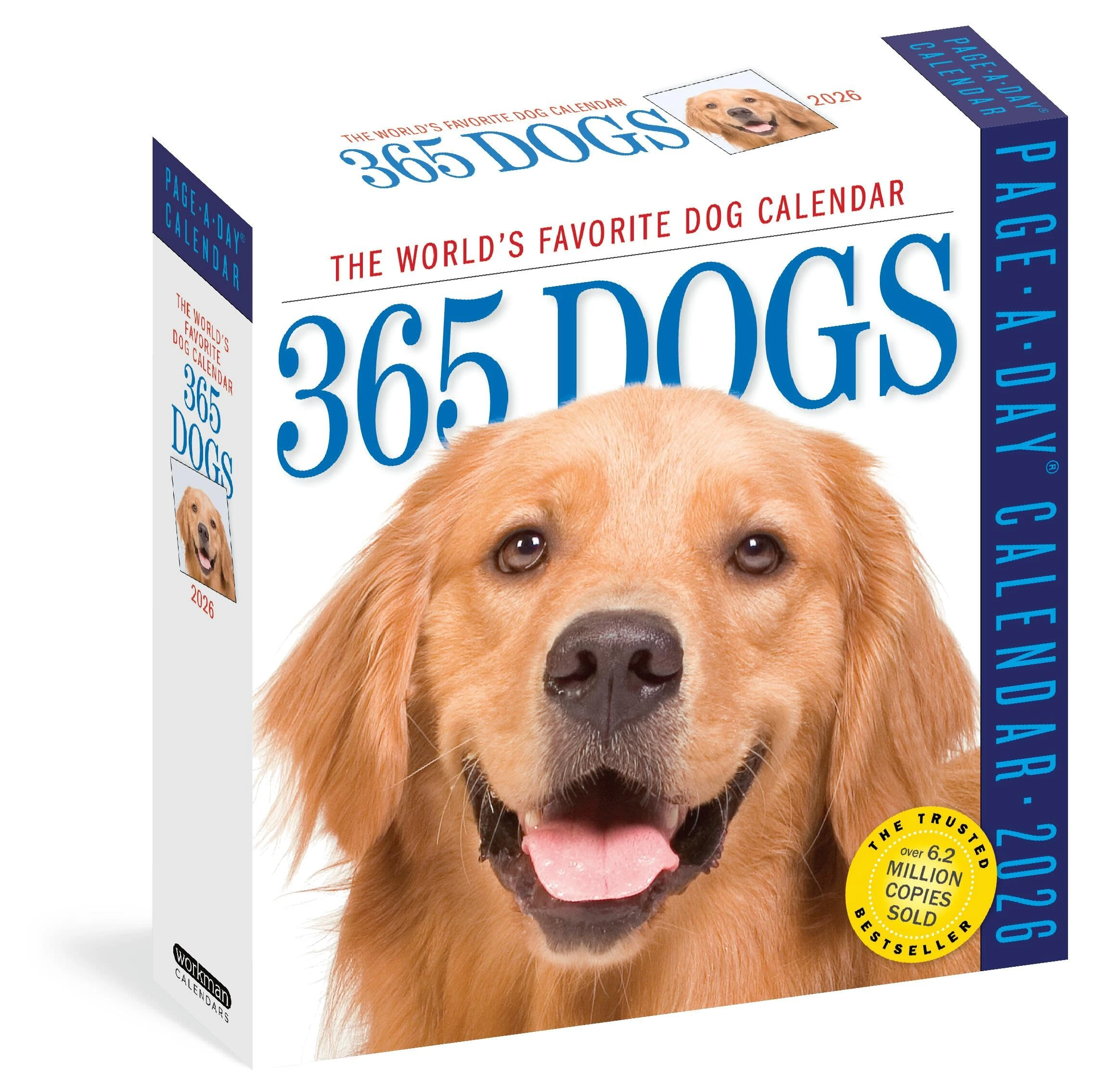 365 Dogs Page-A-Day® Calendar 2026: The World's Favorite Dog Calendar