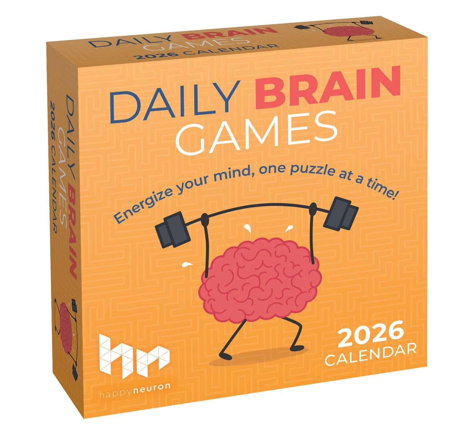 Daily Brain Games 2026 Day-to-Day Calendar: Energize your mind a puzzle at a time