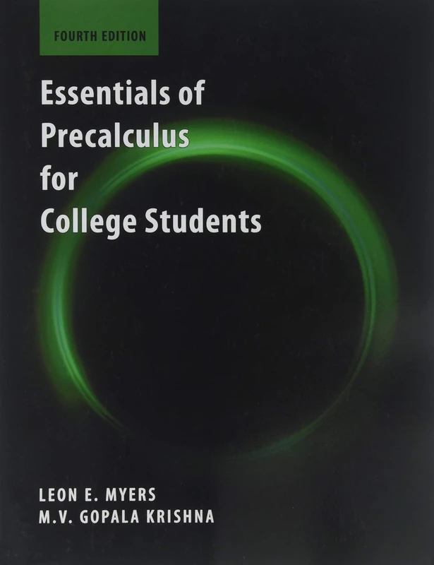 Essentials of Precalculus for College Students