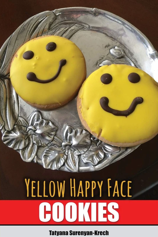 Yellow Happy Face Cookies - Image 1