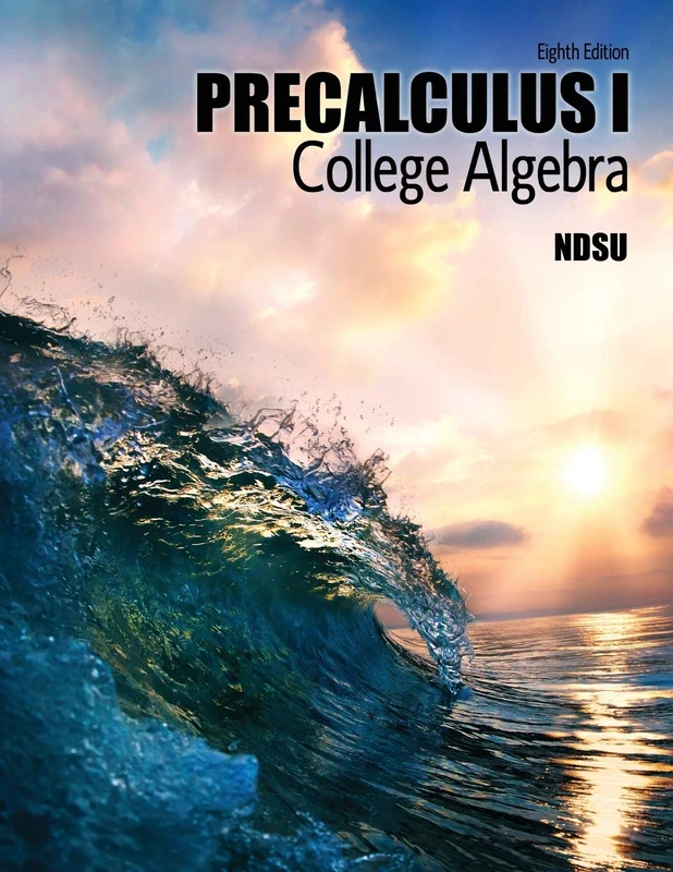 College Algebra Precalculus I: Study of Functions