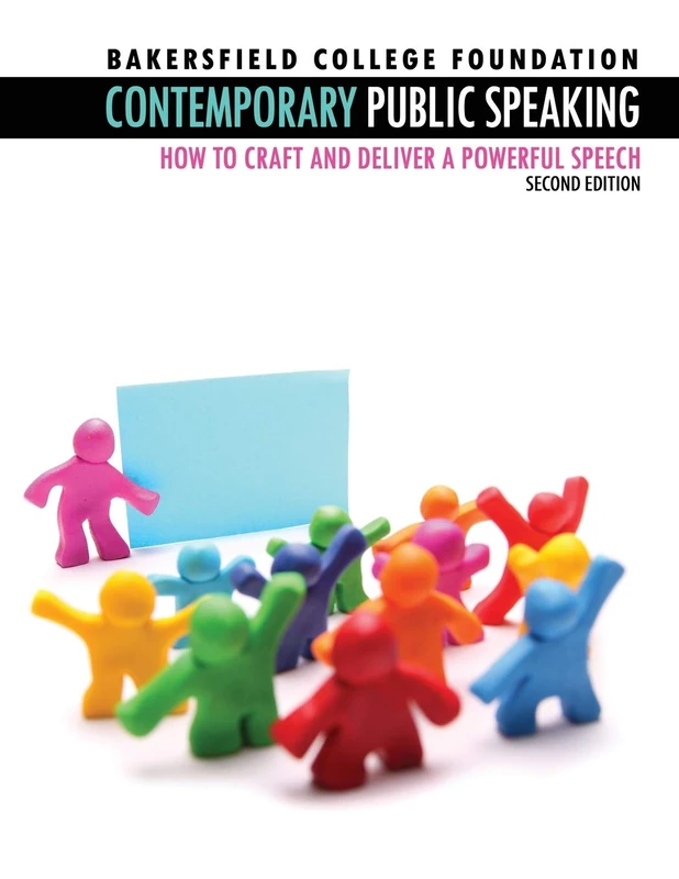 Contemporary Public Speaking: How to Craft and Deliver a Powerful Speech Workbook
