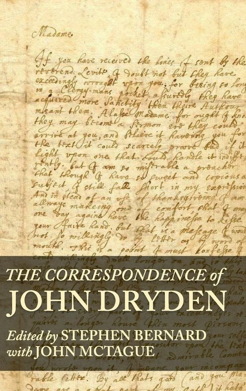 The Correspondence of John Dryden