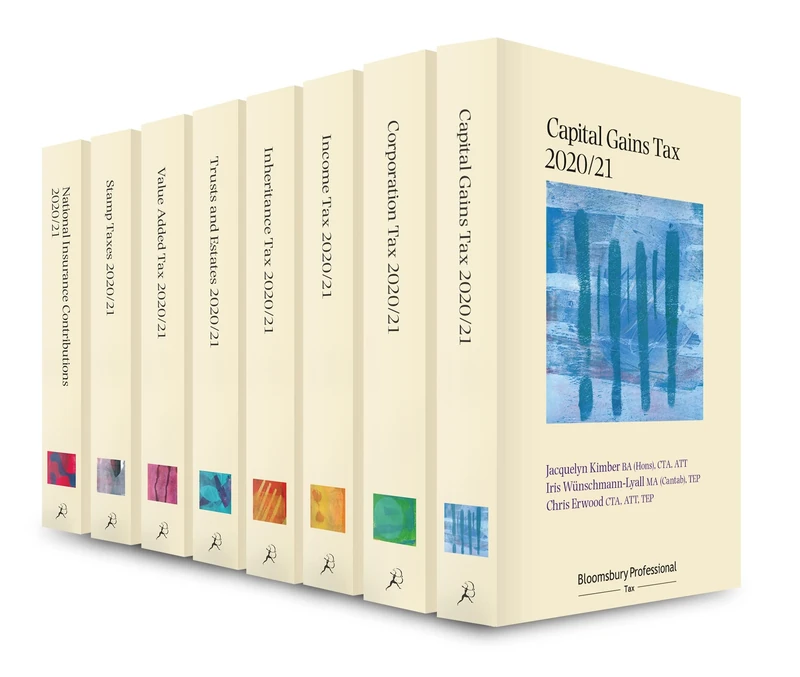 Bloomsbury Professional Tax Annuals 2020/21: Extended Set (Core Tax Annuals) - Image 1