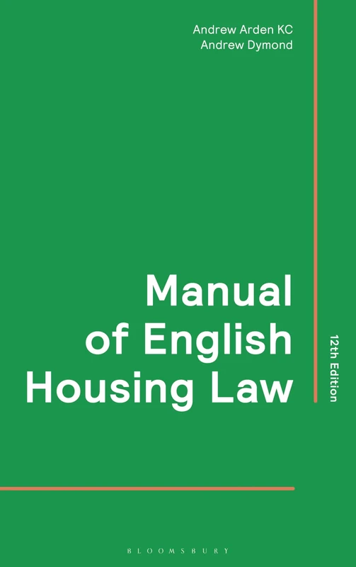 Manual of English Housing Law