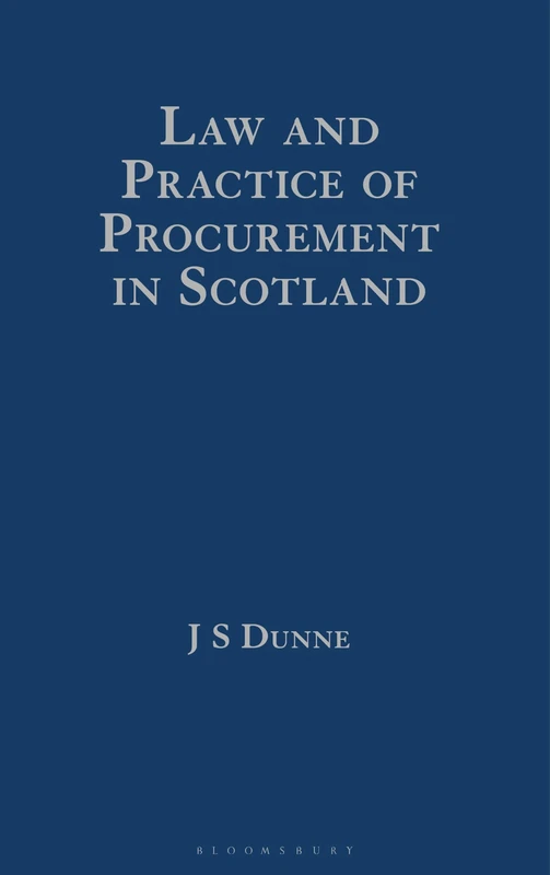 Law and Practice of Procurement in Scotland