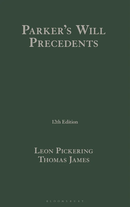 Parker’s Will Precedents - Image 1
