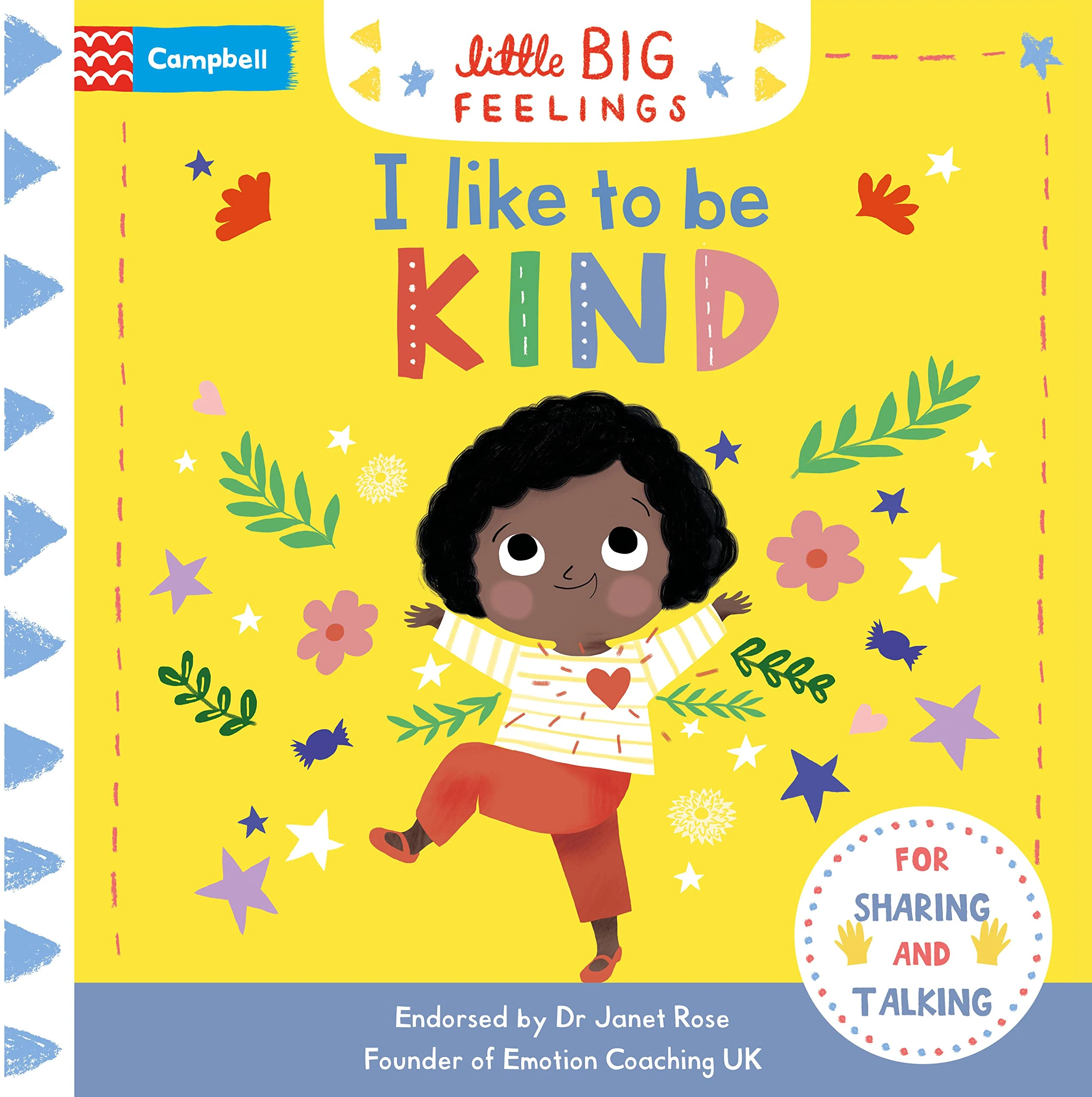 I Like to be Kind: A flap and slide book to help young children manage their emotions (Campbell Little Big Feelings, 1)