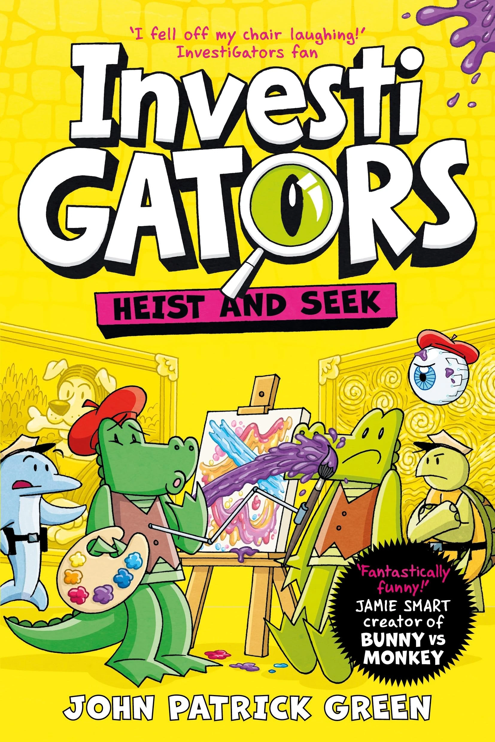 InvestiGators: Heist and Seek: A Laugh-Out-Loud Comic Book Adventure!: 6 (InvestiGators!, 6)