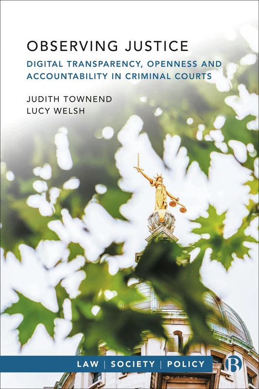 Observing Justice: Digital Transparency, Openness and Accountability in Criminal Courts (Law, Society, Policy)