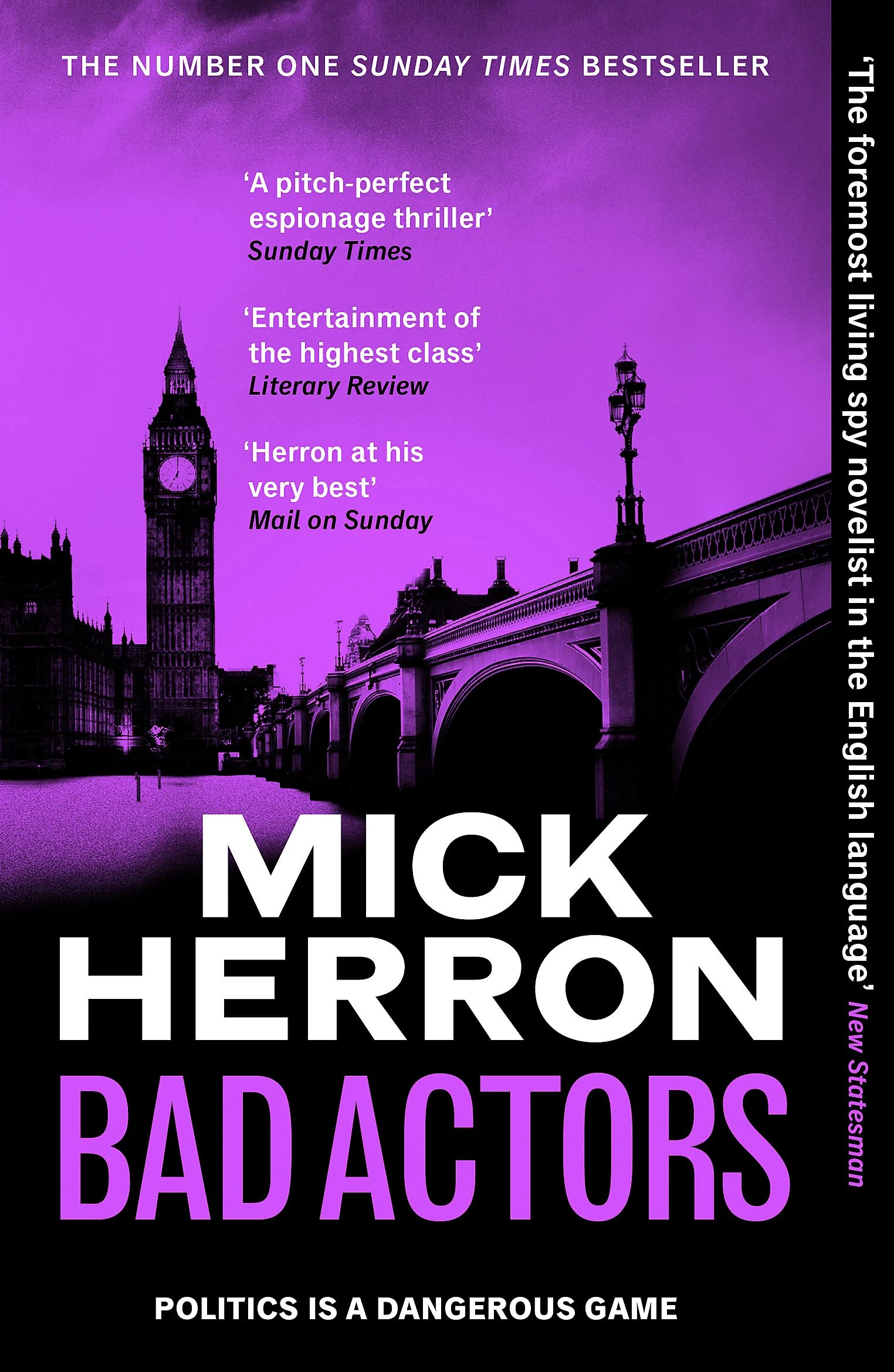 Bad Actors: The Instant #1 Sunday Times Bestseller (Slough House Thriller, 8)