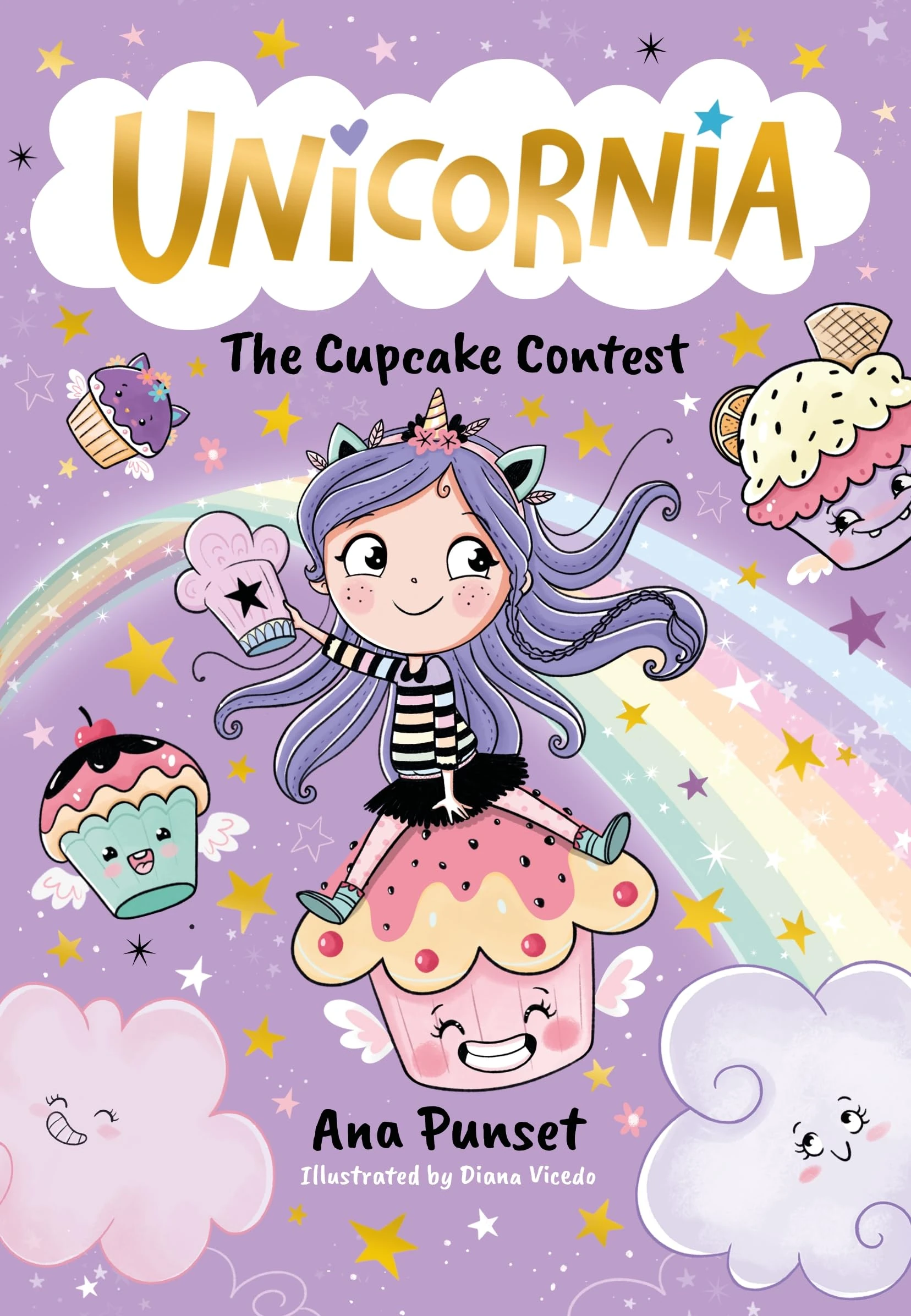 Unicornia: The Cupcake Contest: The bestselling illustrated magical unicorn series for kids aged 5-8, perfect for budding bakers (Unicornia, 3)