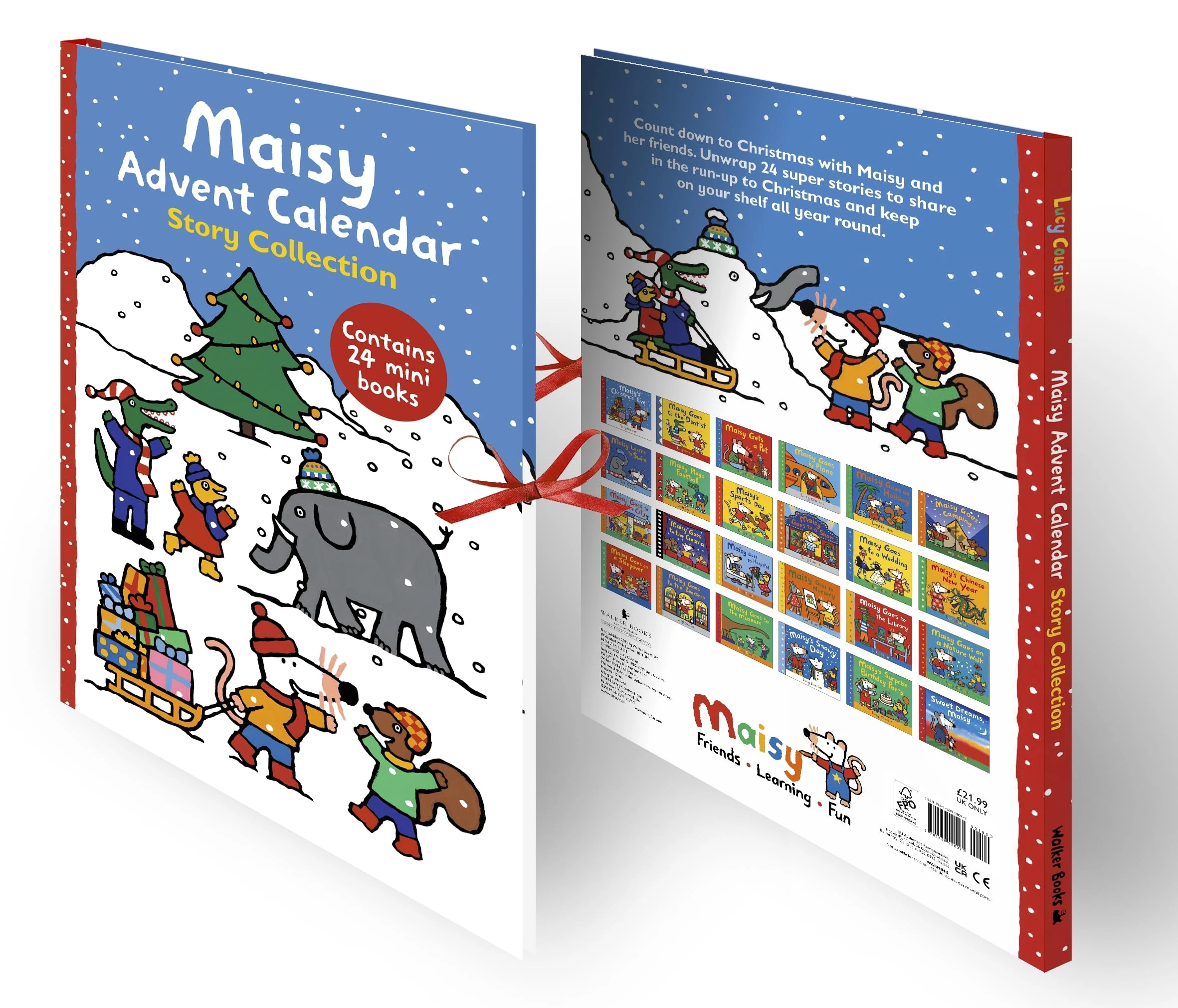 Maisy Advent Calendar Story Collection: Count down to Christmas with 24 mini books – the perfect gift for kids aged 2-6. (Maisy First Experiences)
