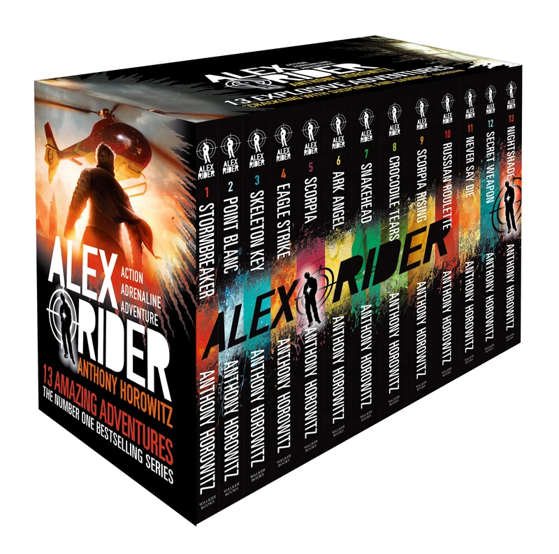 Walker Books Alex Rider 13 Books Collection Boxset
