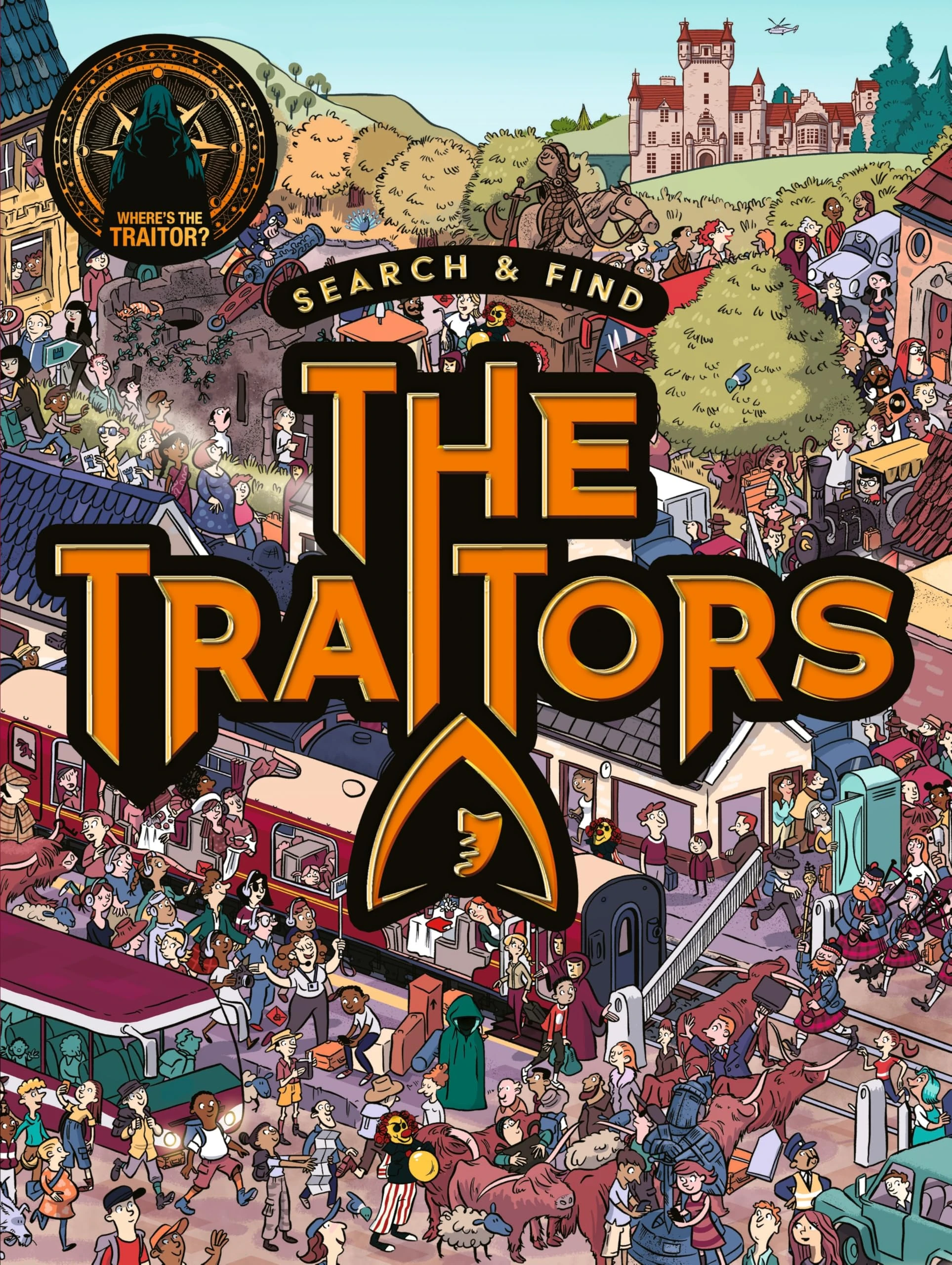 Search and Find: The Traitors: The official puzzle book based on the gripping gameplay of The Traitors – The perfect stocking filler gift for families, teens and adult fans of the hit TV show!