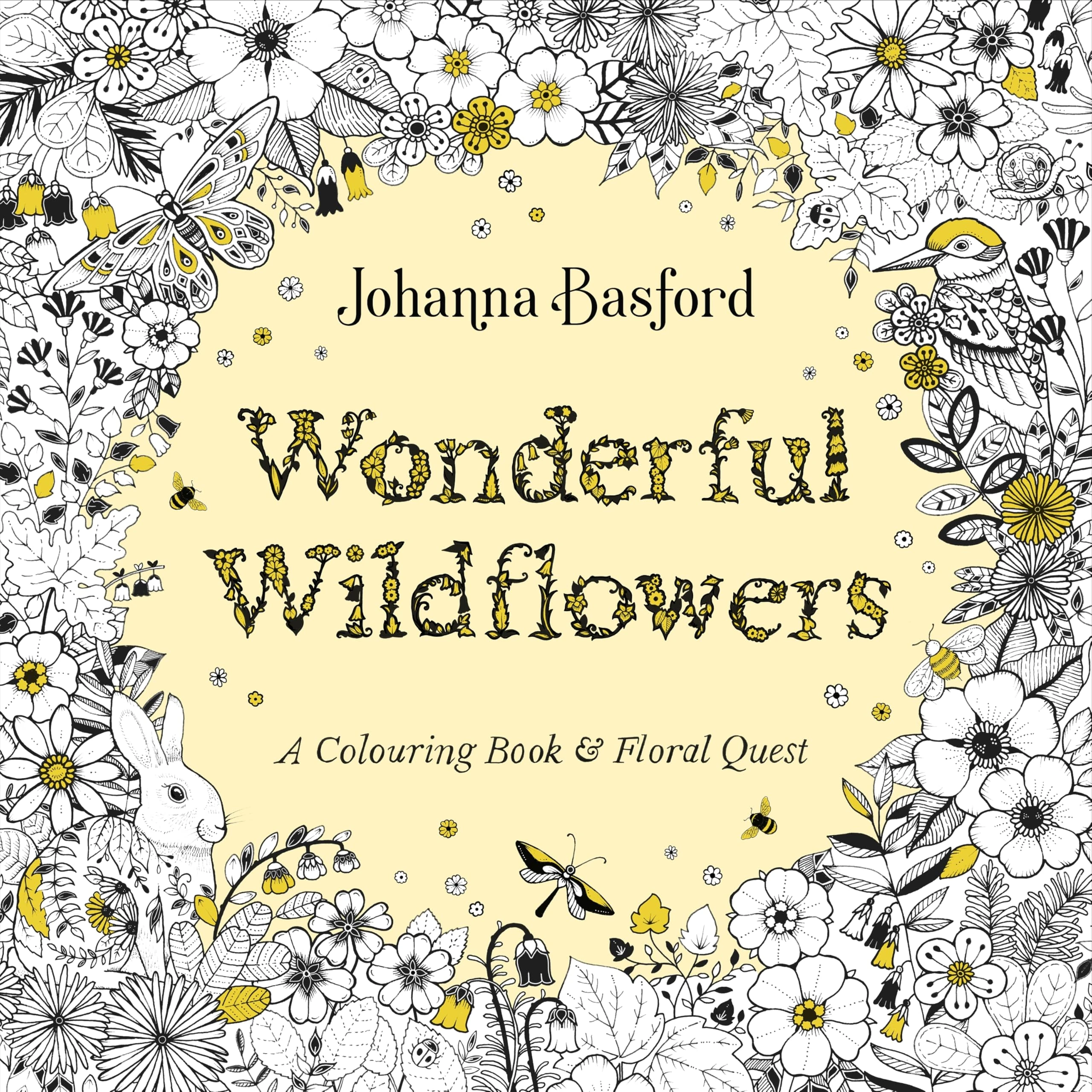 Wonderful Wildflowers: A Colouring Book & Floral Quest