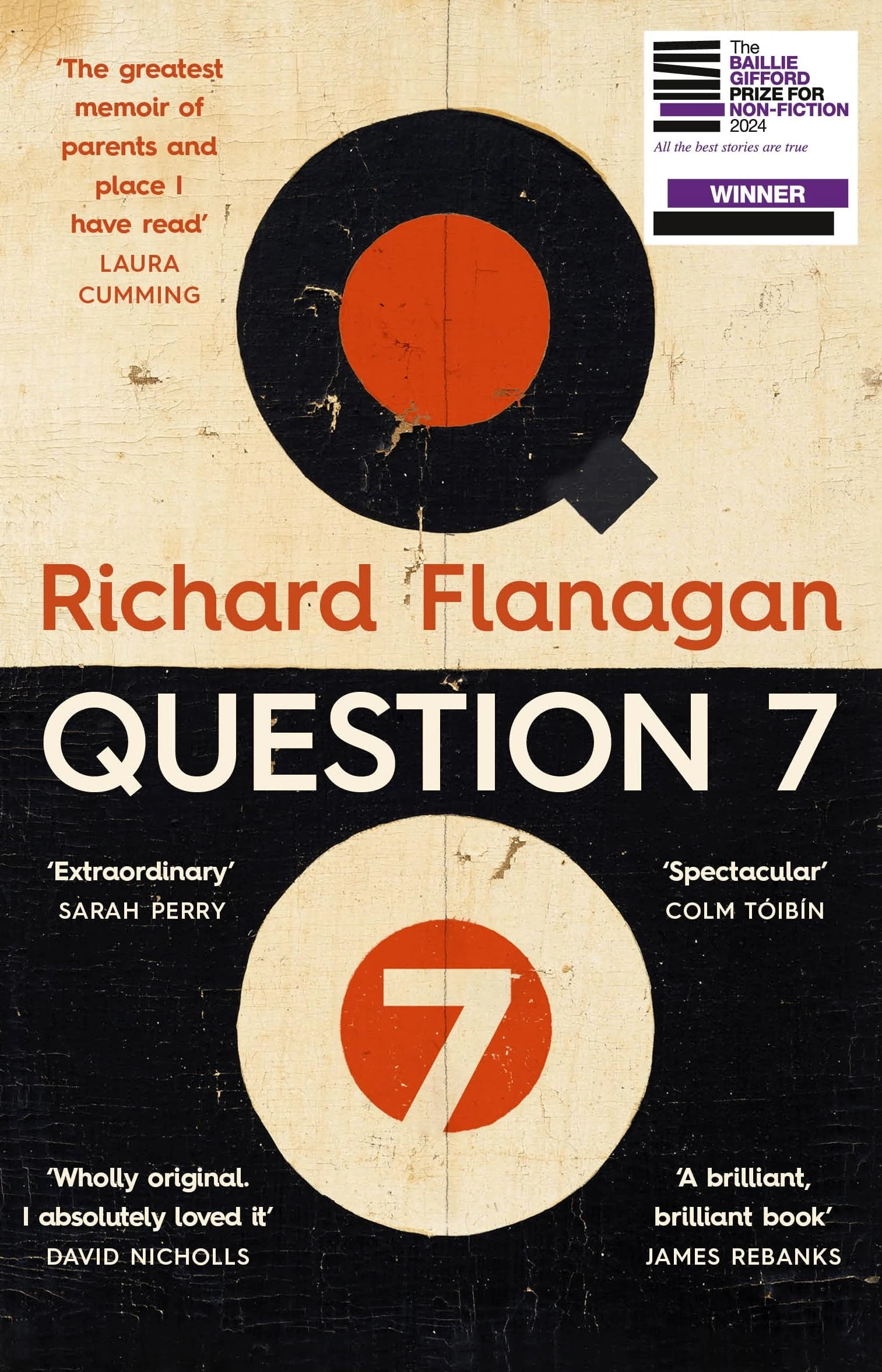 Question 7: The extraordinary and original Sunday Times bestseller