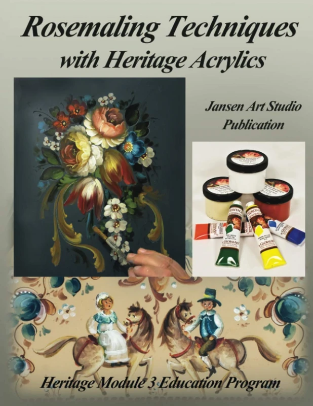Rosemaling Techniques- With Heritage Acrylics - Image 1