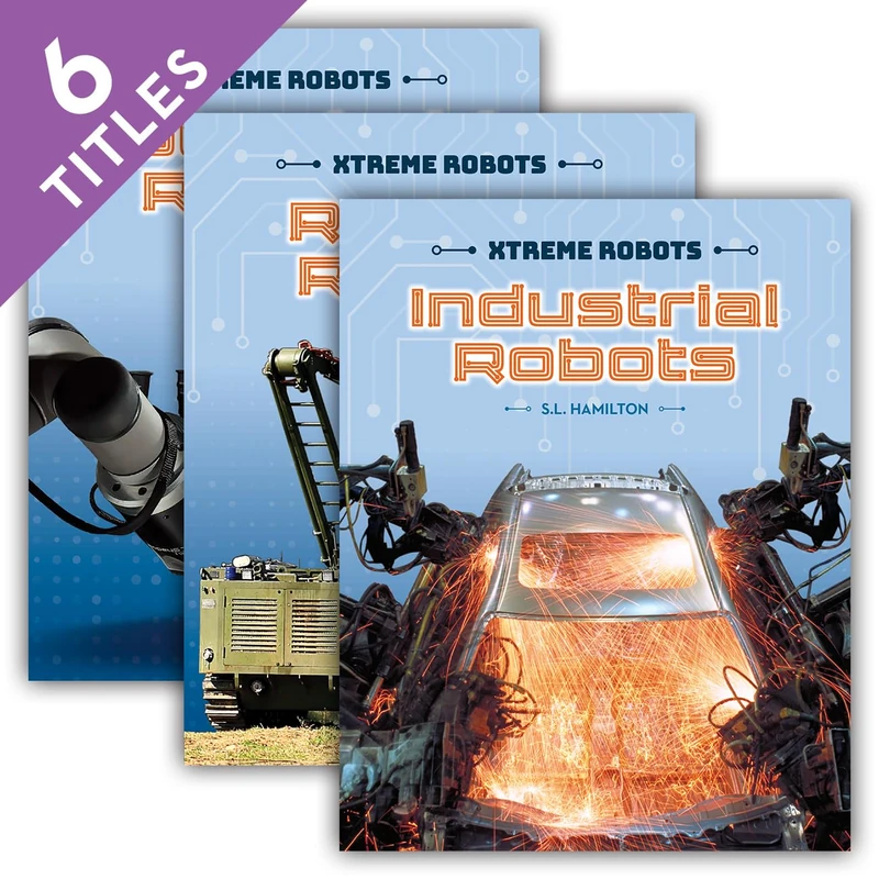 Xtreme Robots Set: Animal Robots / Explorer Robots / Household Robots / Humanoid Robots / Industrial Robots / Rescue Robots