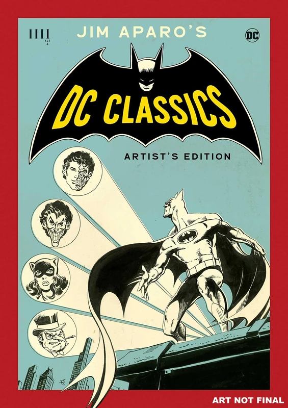 JIM APARO’S DC CLASSICS ARTIST’S EDITION HC CVR A