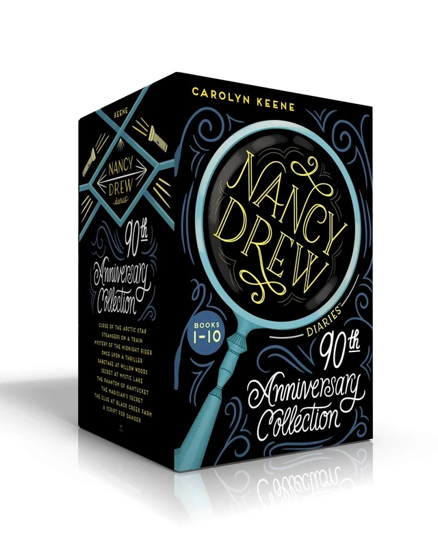 Nancy Drew Diaries 90th Anniversary Collection (Boxed Set): Curse of the Arctic Star; Strangers on a Train; Mystery of the Midnight Rider; Once Upon a Thriller; Sabotage at Willow Woods; Secret at Mystic Lake; The Phantom of Nantucket; The Magician's Secret; The Clue at Black Creek Farm; A Script for Danger