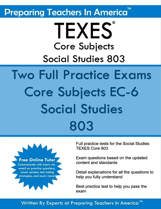 TEXES Core Subjects Social Studies 803: 291 TEXES Core Subjects EC-6