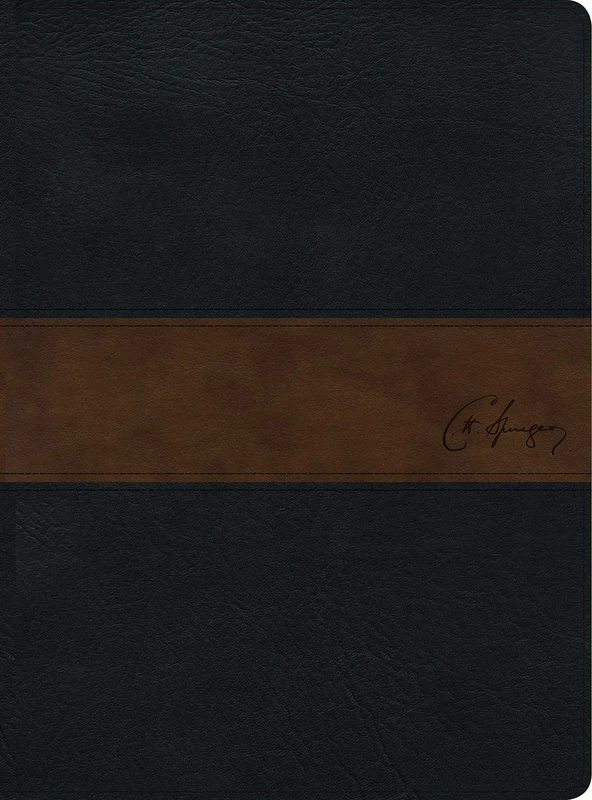 RVR 1960 Biblia de estudio Spurgeon, negro/marrón símil piel: Reina-valera 1960 Biblia De Estudio Spurgeon, Negro/Marrón Símil Piel/ ... Study Bible, ... Study Bible, Black / Brown Imitation Leather